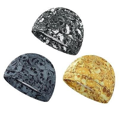 DOCILA Skull Caps for Men Trendy Skeleton Print Helmet Liner