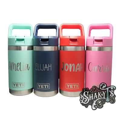 12Oz Jr. Yeti - Kids Personalized Laser Engraved Tumbler, With