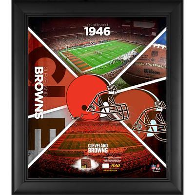 Cleveland Browns WinCraft Brownie The Elf Historic Logo 4 x 5 Perfect Cut  Team Logo Decal