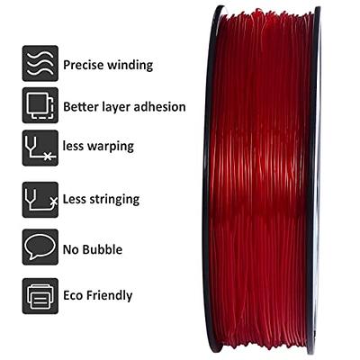 GIANTARM TPU Filament 1.75mm Flexible Soft 3D Printer Consumables Red,95A  1kg Spool (2.2 lbs.), Dimensional Accuracy +/- 0.05 mm - Yahoo Shopping