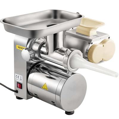 VEVOR 1100-Watt Silver Electric Meat Grinder 550 lbs./Hour