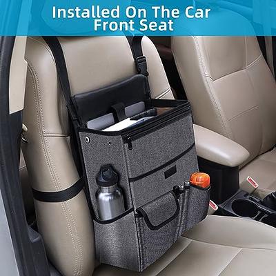 Car Organizer Front Seat - 17x13 Inches Backseat Car Storage