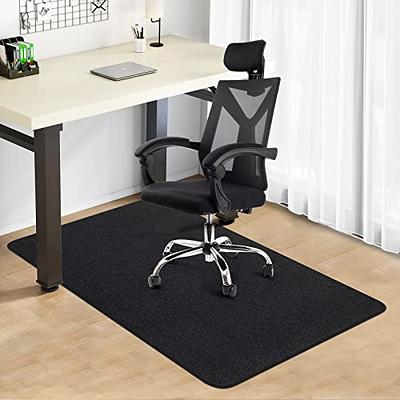 SHIEN Edging Office Chair Mat for Hardwood & Title Floor, 55x35 Computer  Gaming Rolling Chair Mat for Home Office Hardwood Floor, Anti-Slip Low Pile  Under Desk Rug, Large Floor Protector（Black） - Yahoo