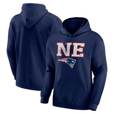 Women's Fanatics Branded Navy New England Patriots Forever Fan Logo  Full-Zip Hoodie