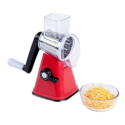 LEEPENK Electric Cheese Grater 5 In 1 Electric Vegetable Cutter