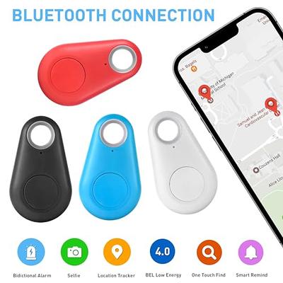  Frienda 5 Pieces Key Finder Item Locator with 5 Pieces  Keychains Bluetooth Tracker Anti Lost Alarm Reminder Selfie Shutter Control  for Kids Pets Keychain for Smartphone : Electronics