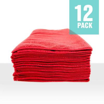 Simple Houseware 12 Pack Microfiber Cleaning Cloth (12 x 12)