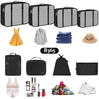 8 Set Packing Cubes, Travel Packing Cubes for Suitcases - Travel Bag for  Travel Size Essentials Accessories, Compression Storage Shoe Bag, Clothing Underwear  Bag, for Man & Women - Yahoo Shopping