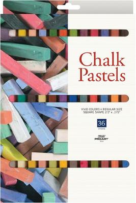 Pro Art Chalk Pastel Set, 36 Color