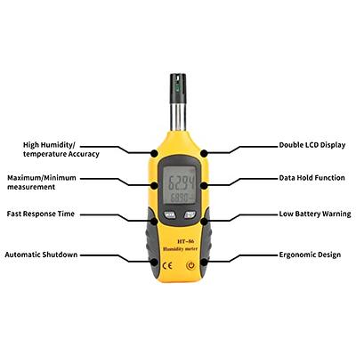 REPTI ZOO 360 Rotation Mini Digital Thermo-Hygrometer Reptile