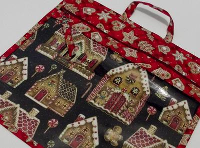 Dollbirdies Original Large Vinyl Front Project Bag, Cross Stitch Tote, Wip  Craft Storage Handiwork Bag - Yahoo Shopping