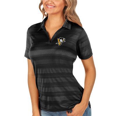 Women's Antigua Gold Pittsburgh Steelers Legacy Pique Polo