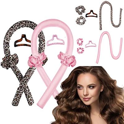 Heatless Hair Curlers Heatless Curling Rod Headband You Can toSleep in  Overnight No Heat Soft Foam Hair Rollers for Midi Long Hair DIY Hair  Styling