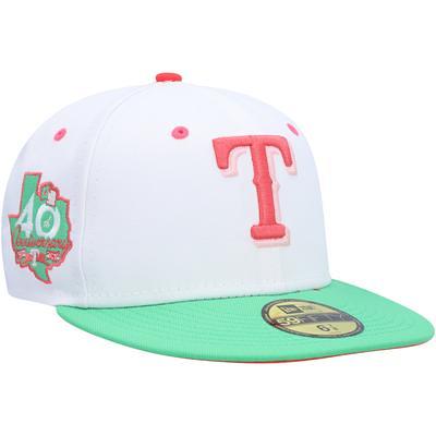 NEW ERA 59FIFTY MLB TEXAS RANGERS 40TH ANNIVERSARY TWO TONE