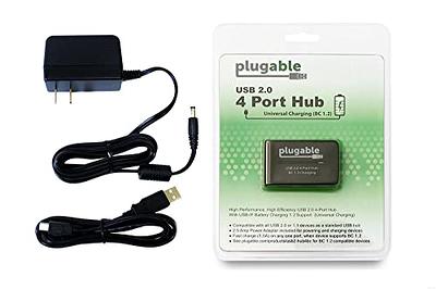 TNP PS5 USB Hub 3.1, Extension USB Type C 3.1 High-Speed Transmission  Extender (Black) with 4 USB + 1 USB Charging Port + 1 USB C Port Converter