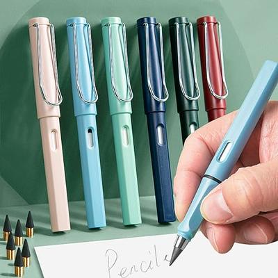 Altsuceser 9 Pcs Inkless Pencil Everlasting Pencil Eternal with Eraser,  Replaceable Refills with Rubber, Reusable Forever Pencil for Kids Writing  Sketching Drawing 9pcs - Yahoo Shopping