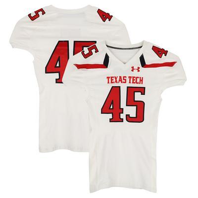  Kansas Jayhawks Team-Issued #59 White Jersey from the