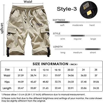 Men's Cargo Shorts Relaxed Fit Lightweight Short Pants Multi Pocket Casual  Outdoor Twill Cargo Short with 8 Pockets