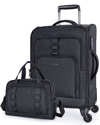 Rolling Duffle Bag with Wheels 21, BAGSMART Carry-on