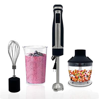 Zulay Kitchen Immersion Blender Handheld 500W 8 Speed