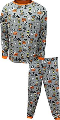 Men Halloween Pumpkin Print Sleep Pants