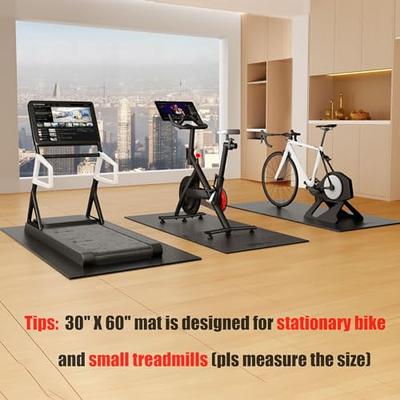 Peloton Bike Mat  6mm Thickness, Exercise Mat/Treadmill for Black