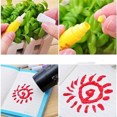  Magic Puffy Pens, DIY Bubble Popcorn Drawing Pens, Magic Puffy  Pens for Kids, Magic Popcorn Color Paint Pen, Puffy Bubble Pen Puffy 3D Art  Safe Pen, Magic Popcorn Pens, Popcorn