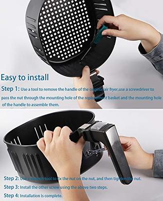 Upgraded Air Fryer Replacement Grill Pan for Chefman 8 QT, Nonstick Air  Fryer Plates with Rubber Bumpers, Air Fryer Accessories Replacement Tray,  Dishwasher Safe - Yahoo Shopping