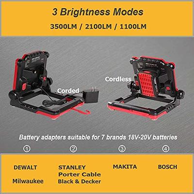 Black+Decker/Porter-Cable/Stanley to Dewalt Li-ion Battery Adapter