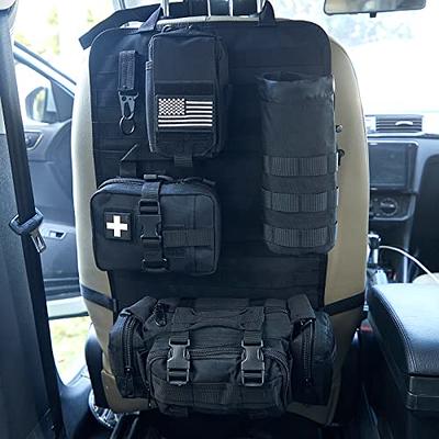 BXBXHD Universal Tactical Car Seat Back Organizer Bag Tactical