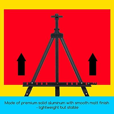 RRFTOK Artist Easel Stand,Aluminum Metal Tripod Adjustable Easel for  Painting Canvases Height from 17 to 66 Inch,Carry Bag for Table-Top/Floor  Drawing and Didplaying - Yahoo Shopping