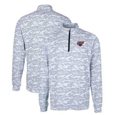 Nike Heathered Charcoal/Black Detroit Tigers Authentic Collection Dry Flux Performance Quarter-Zip S