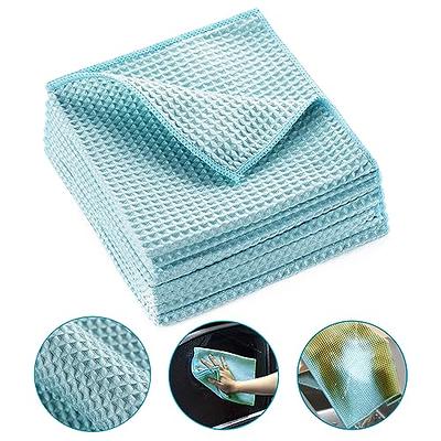 Unique Bargains Reusable Cotton Waffle Weave Drying Absorbent