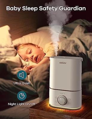 Small Humidifier for Bedroom/Home  Easy to Clean Room Humidifier