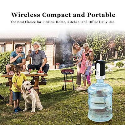Water Bottle Pump 5 Gallon Water Dispenser, Portable Electric Water Pump,  Usb Charging, Automatic Drinking Water Dispenser Pump For Camping