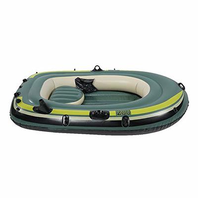 Inflatable Boat,Green PVC Inflatable Two Person Rowing Air Boat Fishing  Drifting Diving Tool - Yahoo Shopping
