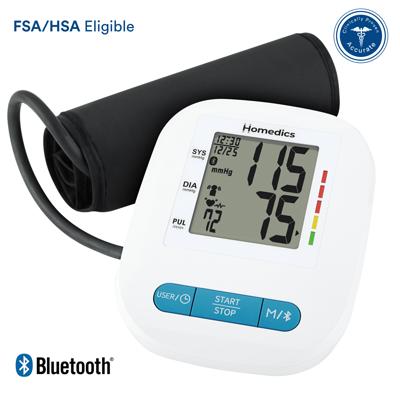 Premium Wrist Blood Pressure Monitor with Attached Wrist Cuff - Homedics