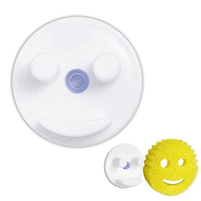 1 Pack Sponge Holder, Kitchen Sink Caddy with Suction Cup Installation,  White Sink Organizer for Bathroom and Kitchen, Self Draining, Dishwasher  Safe for Holding Smiley Sponges (No Sponges Included) - Yahoo Shopping