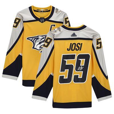 Roman Josi Nashville Predators adidas Primegreen Authentic Pro Player  Jersey - Gold