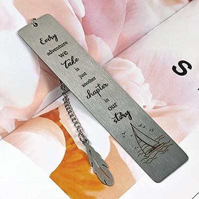 KIZOSA Metal Bookmark-Unique New Year Gifts- Cute Bookmarks for