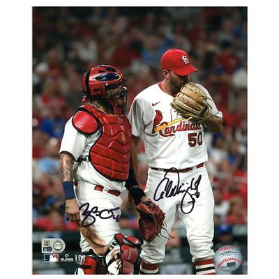 Adam Wainwright & Yadier Molina St. Louis Cardinals Unsigned