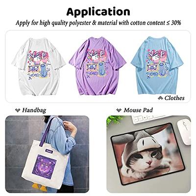 Sublimation Paper A4 100 Sheets Heat Press Transfer Paper for Blanks T  shirts Mugs