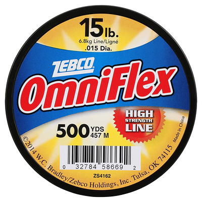 Zebco Omniflex Monofilament Fishing Line, 15-Pound Tested - Yahoo