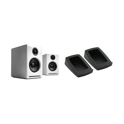 Audioengine A2+ Wireless Bluetooth Speaker System with DS1 Desktop