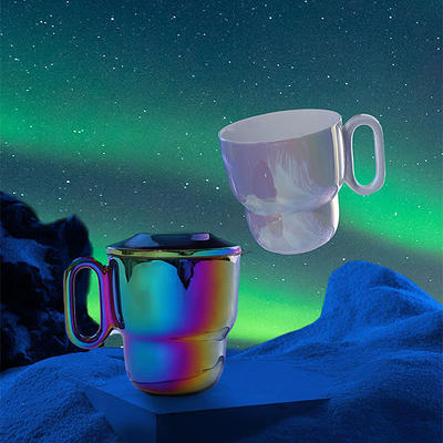 Textured Glass Mug - ApolloBox