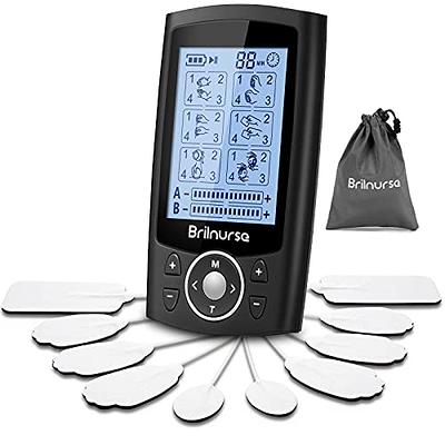 Etekcity TENS Unit Muscle Stimulator Machine with Replacement Pads