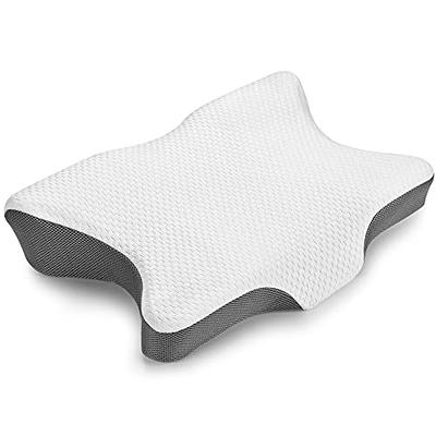  CushZone Seat Cushion, Lumbar Support Pillow with Adjustable  Strap-Chair Cushions for Sciatica Pain Relief-with Washable Cover Memory  Foam for Car, Travel and Wheelchair-Gray : Home & Kitchen