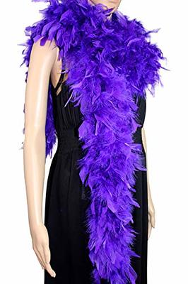 GiftExpress 2-Pack 6' Mardi Gras Boa, Medium Weight Chandelle