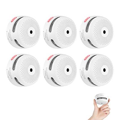 X-Sense Smoke Detector, 10-Year Battery Smoke Fire Alarm with Photoelectric  Sensor, LED Indicator & Silence Button, 1-Pack