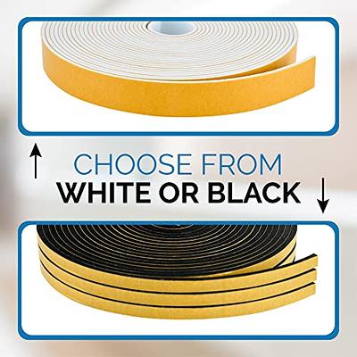 Foam Insulation Tape self Adhesive,Weather Stripping for Doors and  Windows,Sound Proof soundproofing Door Seal,Weatherstrip,Pipe Cooling, Air  Conditioning Seal Strip (W:1In xT: 4/5In XL: 16Ft) - Yahoo Shopping